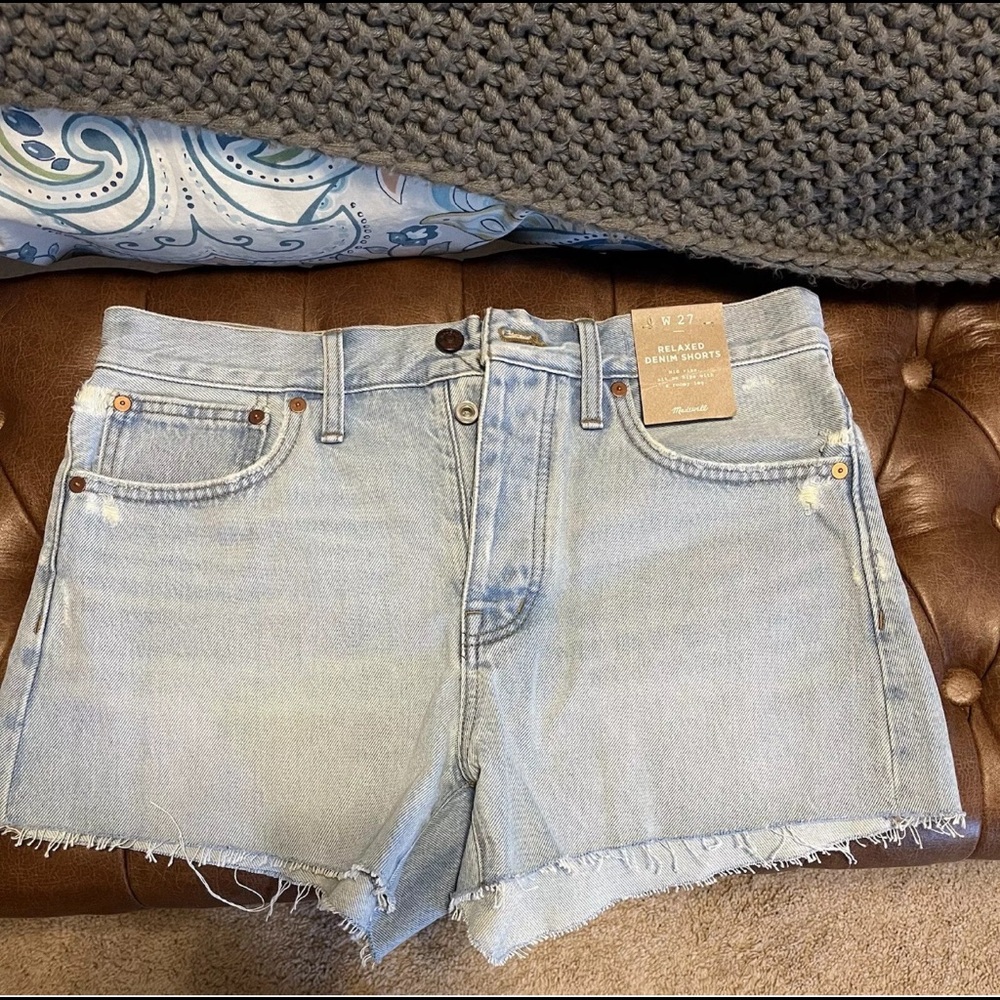 Madewell Relaxed Denim Shorts